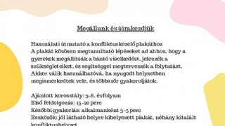 Megállunk és újrakezdjük - Használati útmutató a konfliktuskezeléshez